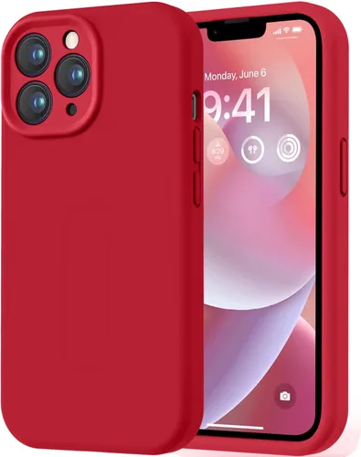 Miniatura 240 de LOVE 3000 Compatible con Funda para iPhone 15, [Cámara de Cobertura Completa de Silicona Suave] [Protección contra Caídas de 8 pies], Forro de Negro