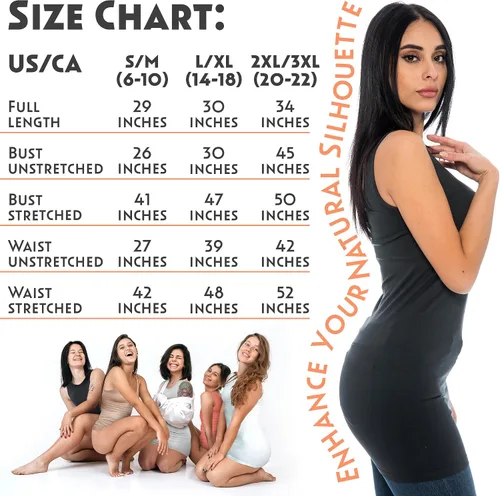 Miniatura 6 de UNIQUE STYLES ASFOOR Camisetas sin mangas para mujer, camisetas sin mangas extra largas para mujer