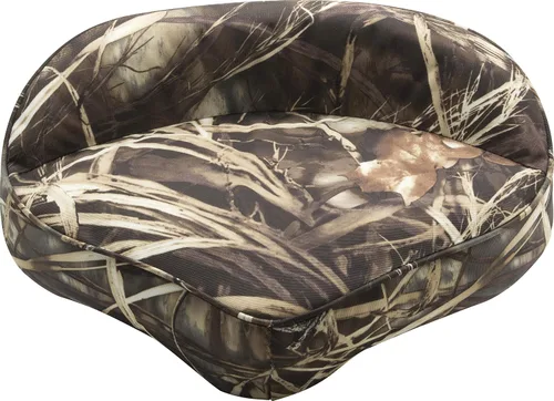 Miniatura 2 de Attwood 98505CA Asiento de barco de pesca de fundición, acabado de vinilo de camuflaje