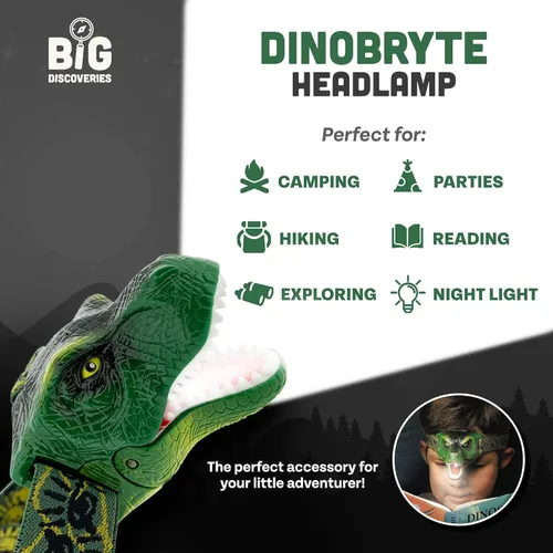 Miniatura 5 de Dinobryte linterna LED para cabeza