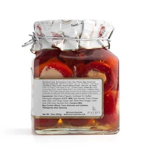 Miniatura 2 de Giusto Sapore Pimientos rellenos con crema de parmigiano 10oz - Paquete de 6