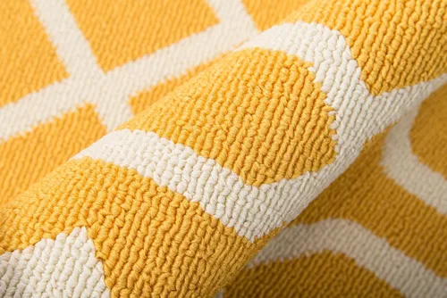 Miniatura 5 de Momeni BAJA0BAJ-3CHR860D, baja Colección, 8'6" x 13', Carbón vegetal, Polipropileno, Amarillo
