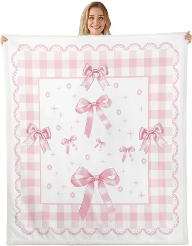 Miniatura 28 de Manta de cama con estampado de corazones de lazo, manta de felpa de grafiti dibujada a mano para decoración rústica del hogar, manta de franela