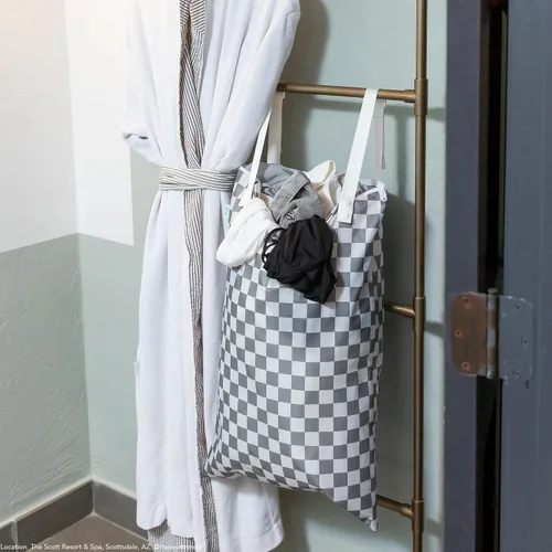 Miniatura 5 de Bumkins Bolsa Húmeda Colgante Impermeable Grande para Bebé, Lavandería, Ropa Sucia, Viajes, Traje de Baño, Pañales de Tela, Piscina, Toallas