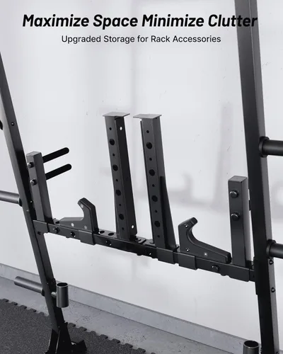 Miniatura 6 de Mikolo M4 2.0 Standard/Ultra/Elite Smith Machine, estante para sentadillas de 2200 libras con sistema LAT-Pull Down y máquina cruzada de cables
