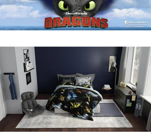 Miniatura 146 de Franco - Juego de edredón y sábanas supersuaves con funda, para niños, 7 piezas, tamaño matrimonial, Five Nights At Freddy's Cinco noches en Freddy's