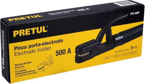 Miniatura 4 de Portaelectrodos 500 A, Pretul