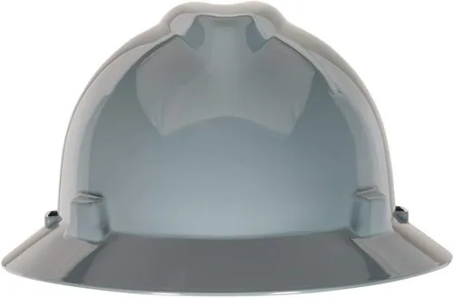 Miniatura 22 de MSA V-Gard Casco de Ala Completa con Suspensión - Carcasa de Polietileno, Protección Superior contra Impactos y Correas de Corona Autoajustables