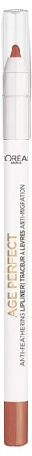 L'Oréal Paris Age Perfect - Delineador de labios antiplumas, color moca brillante