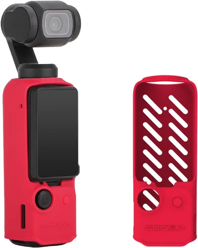 Miniatura 8 de Funda protectora para DJI Osmo Pocket 3, Funda de silicona Bolsillo 3 Funda de cámara Protector de piel (negro)