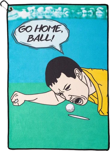Miniatura 10 de Divertida toalla de golf, toallas de golf impresas para bolsas de golf con clip, regalo de golf para hombres, marido, novio, papá, regalos