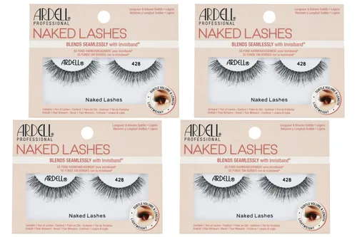 Miniatura 5 de Pestañas postizas naturales Ardell Naked Lashes 429 con Invisiband - Pestañas postizas naturales, pestañas postizas de volumen sutil para uso