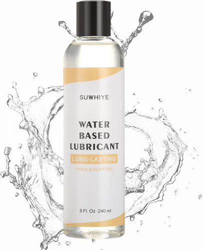 Lubricante personal, lubricante a base de agua para sexo vaginal y anal, pH amigable de larga duración, lubricante sexual seguro para juguetes, para