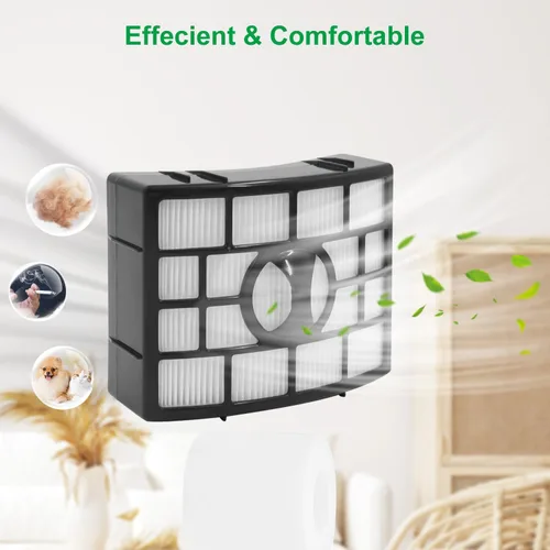 Miniatura 4 de NV752 AZ1002 - Filtros de vacío de repuesto para Shark Rotator Powered Lift-Away AZ1002 NV650 NV650W NV651 NV652 NV750 NV750W NV751 NV752 AX950