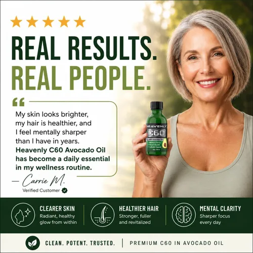 Miniatura 2 de HNP Labs C60 en aceite de aguacate orgánico – Carbono 60 antioxidante apoyo para energía, claridad mental y bienestar diario – 99.99% de fullerenos