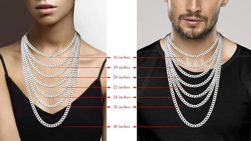 Miniatura 6 de Miabella Solid 925 Sterling Silver Italian 7mm Diamond Cut Cuban Link Curb Chain Necklace for Men Women