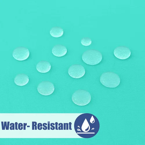 Miniatura 6 de Moosfor Mantel rectangular de elastano de 4 pies, manteles elásticos ajustables para pícnic, funda elástica y lavable para mesa de patio para Azul