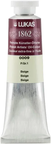 Miniatura 96 de Lukas 1862 Pintura al Óleo para Artistas Profesionales - Colores Tierra Amarillentos, 37 mL - Juego de 4 - Destacada Resistencia a la Luz, Sin