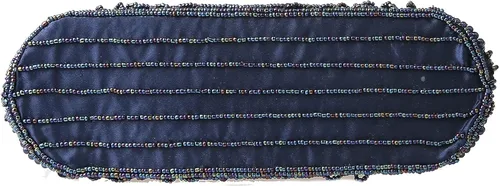 Miniatura 6 de DA BODAN Bolso de noche para mujer, estilo vintage, con cuentas y lentejuelas y perlas, bolso de hombro para boda, novia, fiesta de graduación
