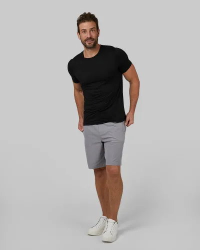 Miniatura 4 de 32 Degrees - Camiseta de cuello redondo para hombre, 4 unidades, antiolor, secado rápido, elástico en 4 direcciones