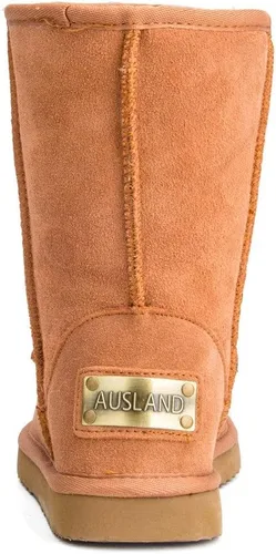 Miniatura 3 de AUSLAND Botas altas de cuero para nieve, clásicas, para mujer