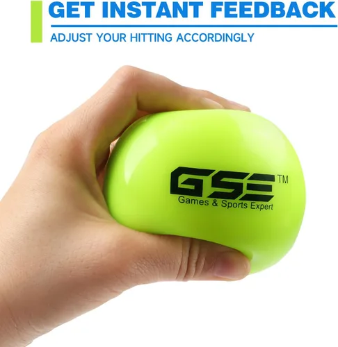 Miniatura 3 de GSE Games & Sports Expert Pelotas de béisbol con peso de 3 pulgadas, pelotas de béisbol de entrenamiento para todos los niveles de habilidad. Bolas