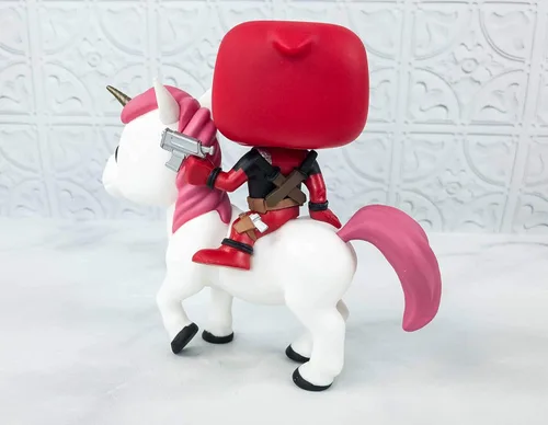 Miniatura 6 de Marvel Funko POP! Rides Deadpool on Unicorn - Figura de vinilo exclusiva #36