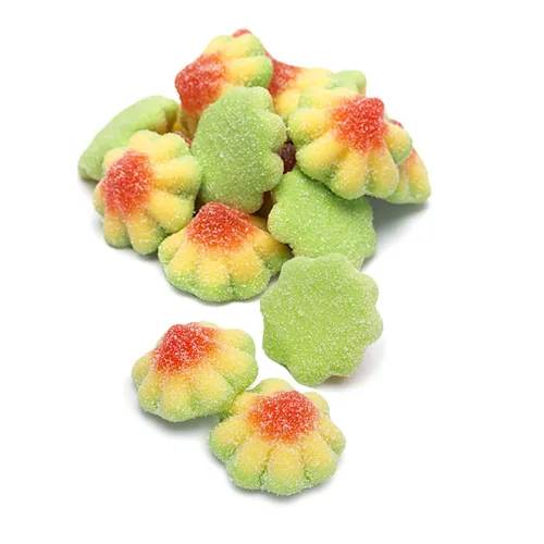 Miniatura 3 de Fruidles Sour Flowers Gummy Candy, deliciosas gomitas de sabores de frutas recubiertas de azúcar (1 libra)