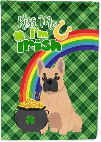 Miniatura 26 de Caroline's Treasures WDK4731GF - Bandera decorativa para jardín del día de San Patricio, color negro y tostado, Airedale Terrier, para jardín
