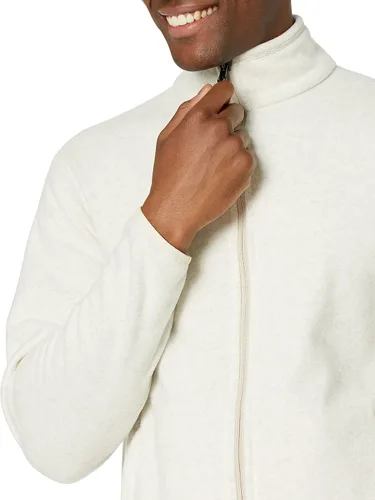Miniatura 3 de Tienda Essentials - Chaqueta de vellón con cremallera completa para hombre (disponible en tallas grandes y altas)