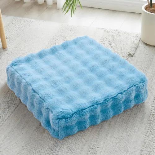 Miniatura 26 de JKMAX 2 Piezas Almohadas de Espuma de Alta Densidad para Piso - Almohadas Grandes Mejoradas para Asientos de Adultos - Cojín de Piso para Exteriores