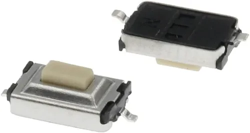 Miniatura 3 de GATSUN Micro interruptor 100PCS Touch Micro Switch 0.118 * 0.236 * 0.098 in SMD blanco botón cabeza 3x6x2.5