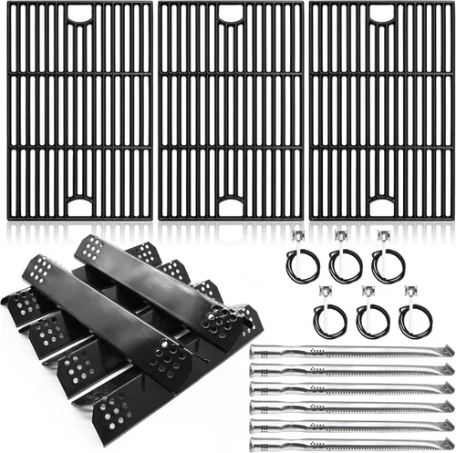 Miniatura 17 de Piezas de repuesto para parrillas de gas Nexgrill 720-0864M 720-0864 de 2 quemadores, kit de piezas para rejillas de parrilla 720-0864M