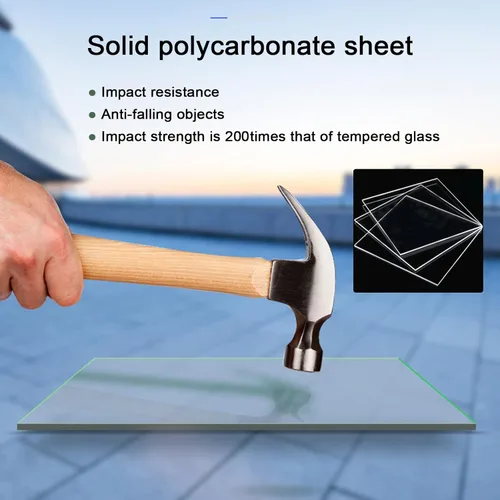 Miniatura 4 de Marco de aluminio transparente para ventana de techo, toldo para puerta, toldo de patio, cubierta de policarbonato con protección contra la lluvia
