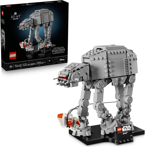 LEGO Star Wars AT-AT Walker - Juego de construcción para adultos, a partir de 18 años, coleccionable y decoración de habitación para oficina,