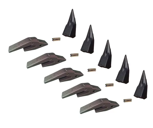 Excavadora/Retroexcavadora Cucharón soldado con vástagos, dientes y pasadores - 2740-MW-23, 230TL, 230PN (5)