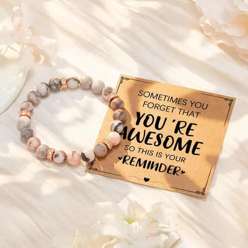 Miniatura 5 de UPROMI Pulsera para mujereshombres, regalos de cumpleaños para adolescentes, niñas, mujeres y ella