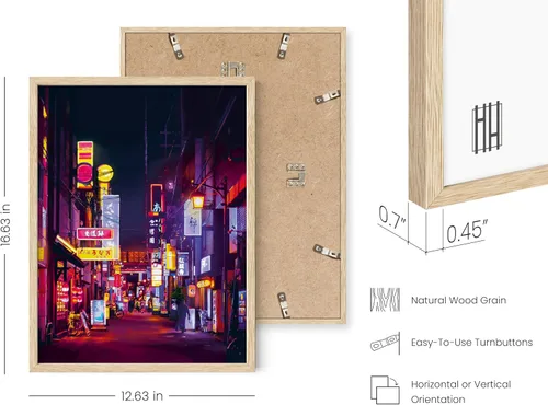 Miniatura 3 de HAUS AND HUES Póster de Tokio, arte de pared de neón de anime japonés, decoración urbana de luces de ciudad de Tokio, póster genial de Cyberpunk