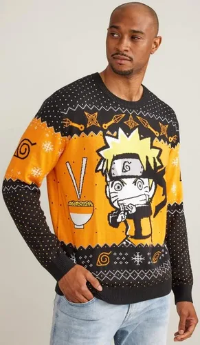 Miniatura 2 de Ripple Junction Naruto Shippuden Christmas Holiday Anime Adult Crew Neck Sweater