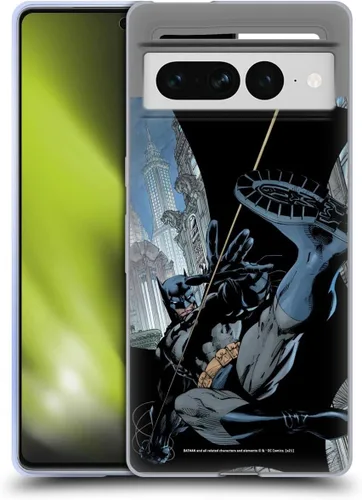Miniatura 190 de Head Case Designs Funda de gel Hush con licencia oficial de Batman DC Comics #608 para cómics [protección de grado militar] compatible con Google