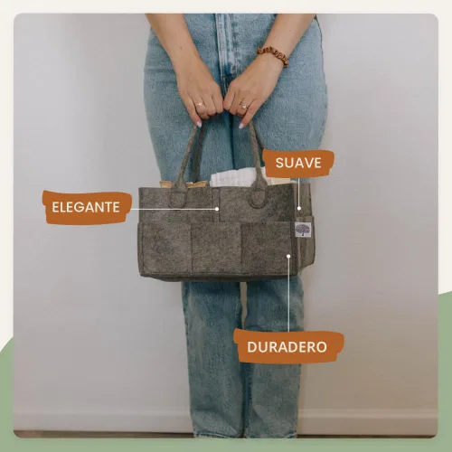 Miniatura 7 de Parker Baby Co.: organizador de pañales para bebé, contenedor para dormitorio de bebé, organizador de automóvil para pañales y toallitas para bebés