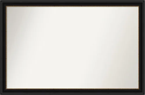 Miniatura 406 de Amanti Art Espejo personalizado, gran espejo de baño estrecho, espejo de pared o espejo de tocador de baño sobre el fregadero (24 x 24 pulgadas)
