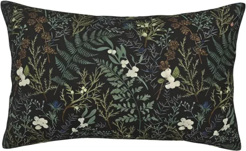 Miniatura 14 de Funda de almohada de caballos con múltiples capas de caballos florales, tamaño Queen, funda de almohada suave de 20 x 30 pulgadas, duradera