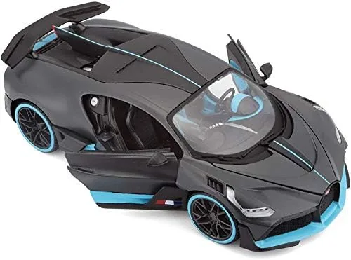 Miniatura 2 de Maisto Tech Bugatti Divo Gris Oscuro 1/24 Diecast Modelo Auto