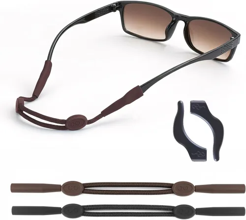 Miniatura 9 de Correa de gafas a prueba de caídas: ¡nunca vuelvas a perder ni romper los vasos! Ajustable y seguro para niños activos, adultos