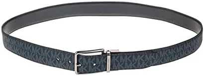 Miniatura 6 de Michael Kors Cinturón de vestir reversible de piel de PVC para hombre
