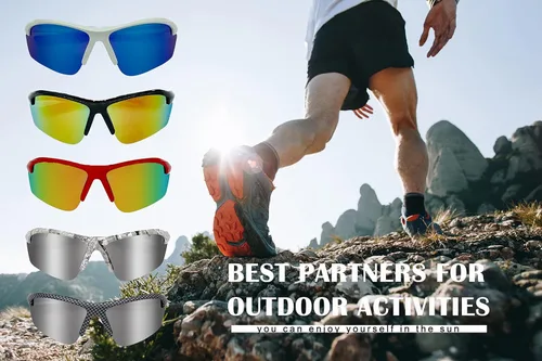Miniatura 6 de POLARS DESIGN Gafas de sol fotocrómicas polarizadas para deportes al aire libre para hombres y mujeres TR90 marco protección UV para pesca correr