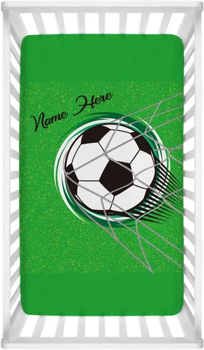 Miniatura 11 de Sábana bajera personalizada para cuna de bebé con estrellas coloridas para niñas y niños, sábana de cuna personalizada con nombre para cuna estándar