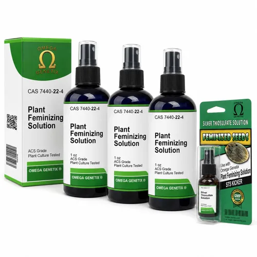 Spray feminizante para plantas, paquete triple de 3 onzas | con STS Kicker