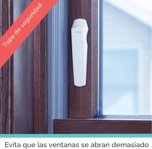 Miniatura 4 de Toddleroo by North States - Cerraduras de cuña para ventanas y puertas a prueba de bebés: cerraduras de ventana a prueba de niños - Paquete de 4